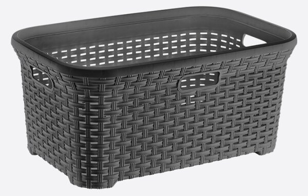 Ruháskosár 50L rattan 05105