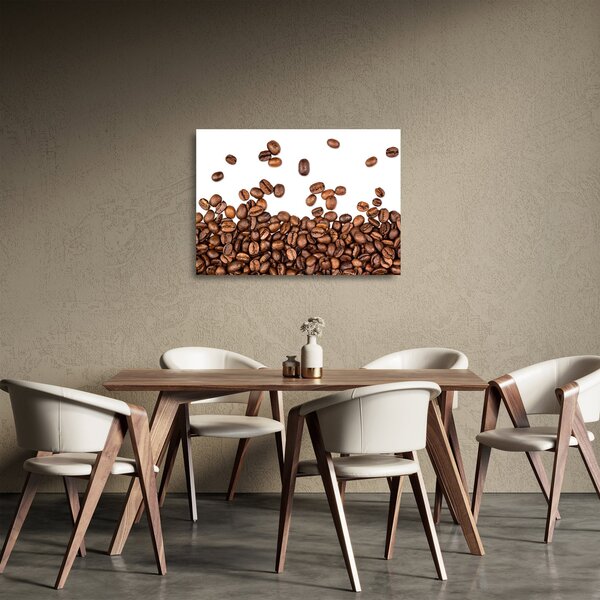 Kép - Kávébab (üvegen) (70x50 cm)