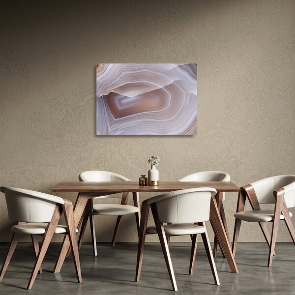 Kép - Márvány achát (üvegen) (70x50 cm)