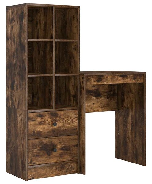Asztal Füstölt tölgy 105,5 x 34 x 127 cm 2 db