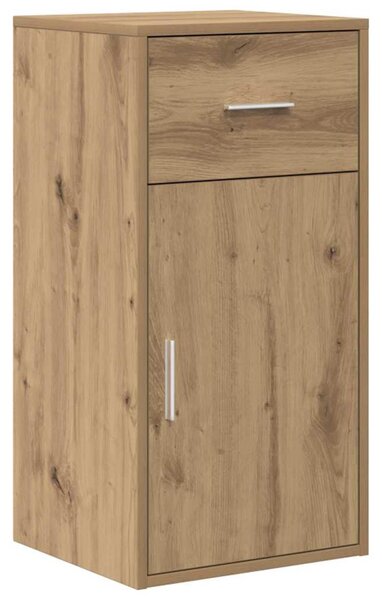 Sarokíróasztal fiókkal kézműves tölgy 102 x 50 x 75 cm Faanyag