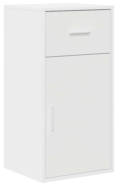 Sarokíróasztal fiókkal 2 pcs Fehér 102 x 50 x 75 cm Faanyag