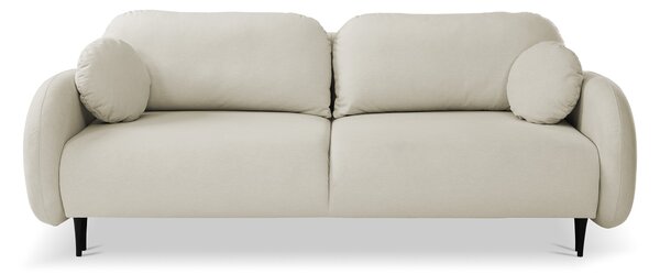 SOFT ágyazható kanapé ágyneműtartóval - krémszín