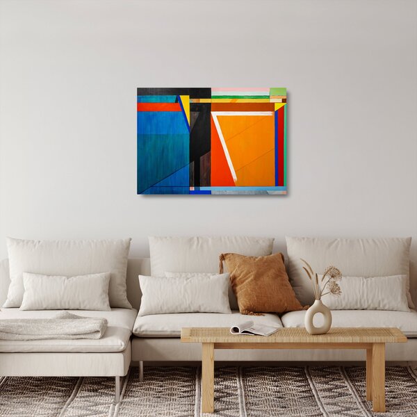 Kép - Geometria (üvegen) (70x50 cm)