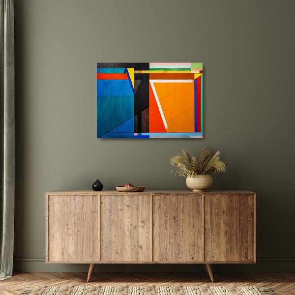 Kép - Geometria (üvegen) (70x50 cm)