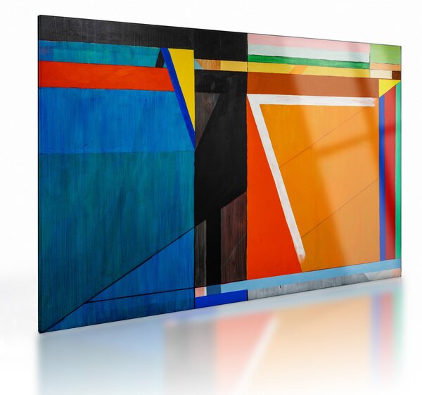 Kép - Geometria (üvegen) (70x50 cm)