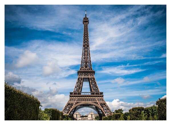 Kép - Eiffel torony (üvegen) (70x50 cm)