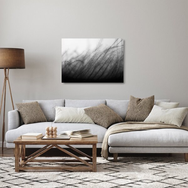 Kép - Fű a szélben (üvegen) (70x50 cm)