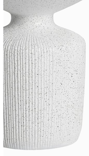 Sintro kerek dohányzóasztal 54 cm - fehér terrazzo