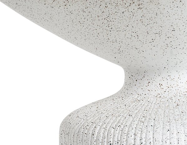 Sintro kerek dohányzóasztal 54 cm - fehér terrazzo