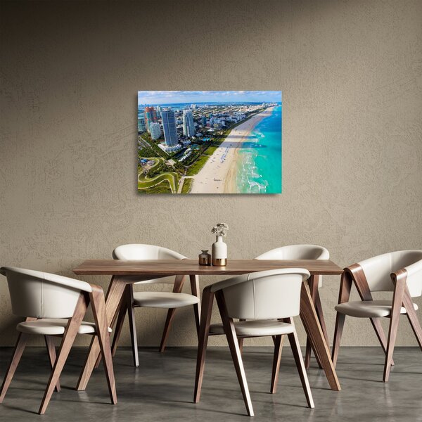 Kép - Miami, Florida (üvegen) (70x50 cm)