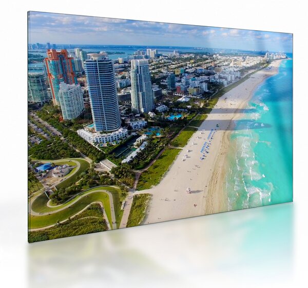 Kép - Miami, Florida (üvegen) (70x50 cm)