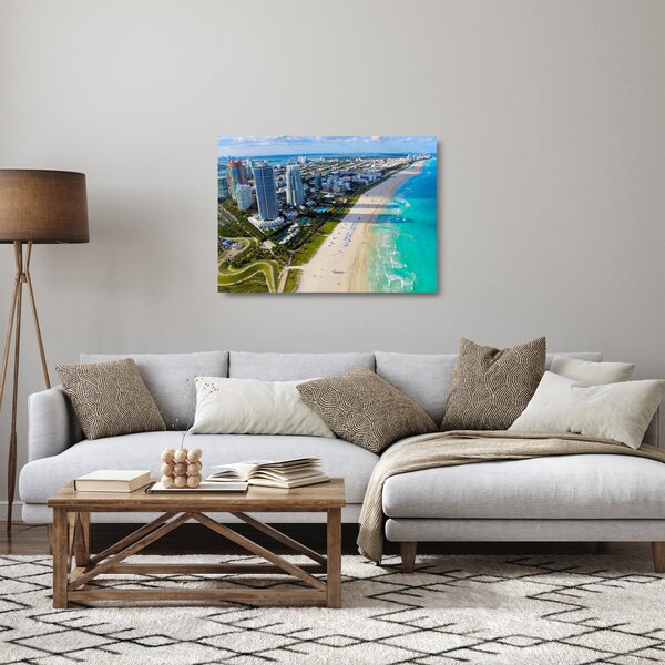 Kép - Miami, Florida (üvegen) (70x50 cm)