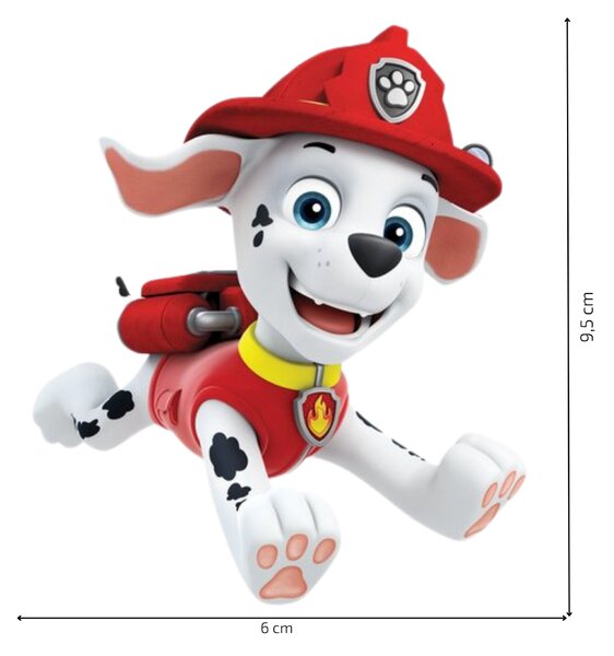 PIPPER. Matrica a kapcsoló felett "PAW Patrol - Marshall"