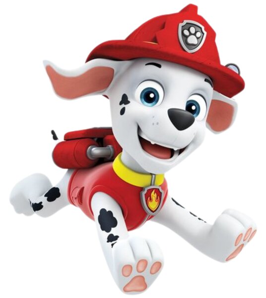 PIPPER. Matrica a kapcsoló felett "PAW Patrol - Marshall"