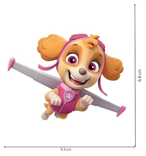 PIPPER. Matrica a kapcsoló felett "PAW Patrol - Skye"
