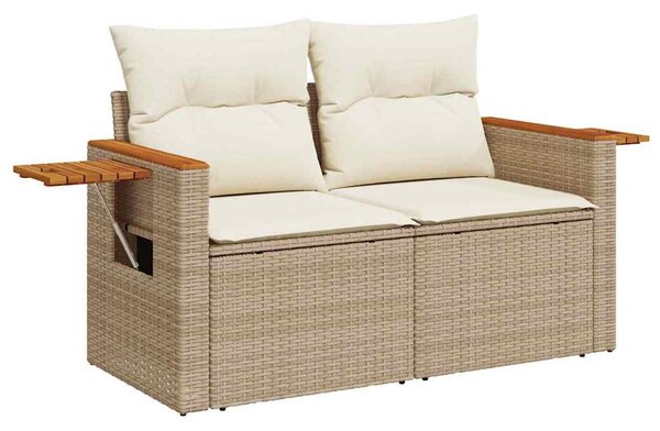 Kerti Kanapé Szett 9 db 8-Ülőhelyek száma Beige és krém