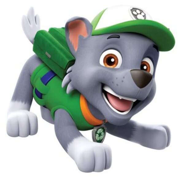 PIPPER. Matrica a kapcsoló felett "PAW Patrol - Rocky"
