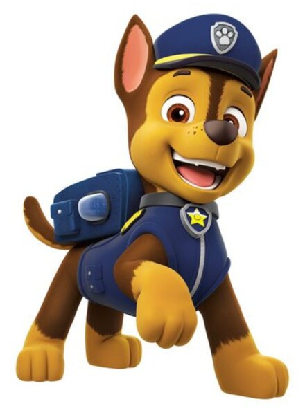 PIPPER. Matrica a kapcsoló felett "PAW Patrol - Chase"