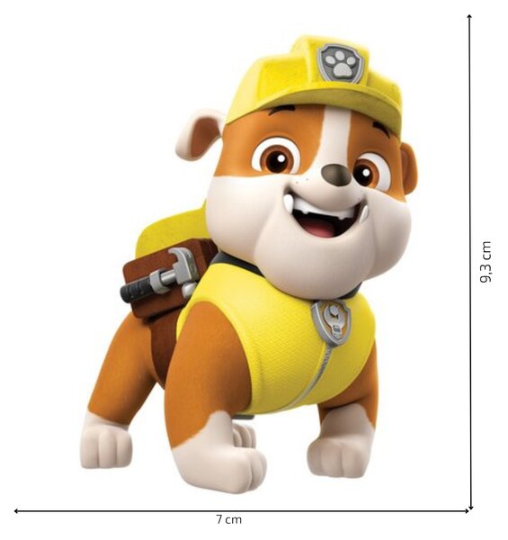PIPPER. Matrica a kapcsoló felett "PAW Patrol - Rubble"