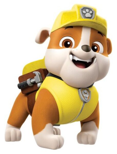 PIPPER. Matrica a kapcsoló felett "PAW Patrol - Rubble"