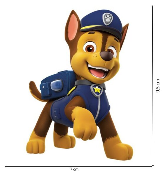 PIPPER. Matrica a kapcsoló felett "PAW Patrol - Chase"