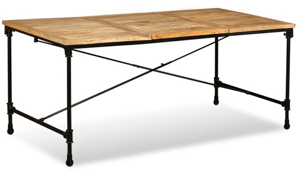 Tömör mangófa étkezőasztal 180 cm