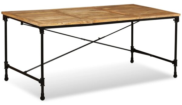 Tömör mangófa étkezőasztal 180 cm