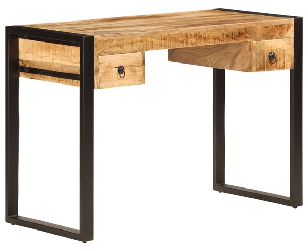 Tömör mangófa íróasztal 2 fiókkal 110 x 50 x 77 cm