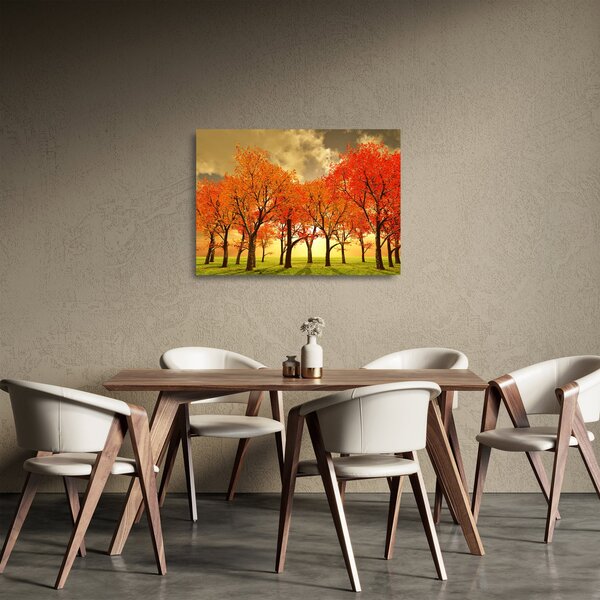 Kép - Ősz (üvegen) (70x50 cm)