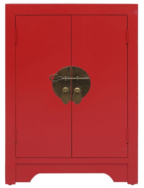 Piros császárfa éjjeliszekrény 38 x 28 x 52 cm