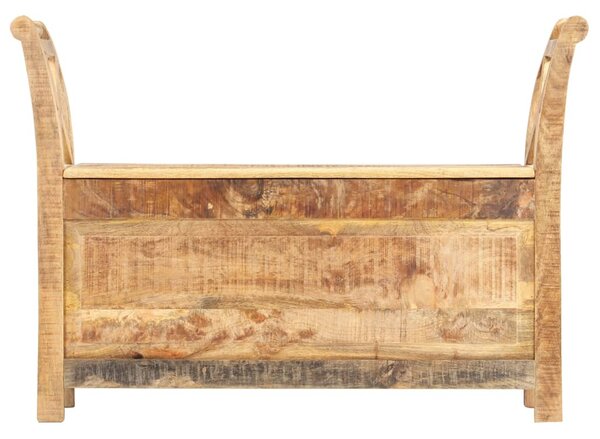 Tömör mangófa előszobai pad 103 x 33 x 72 cm