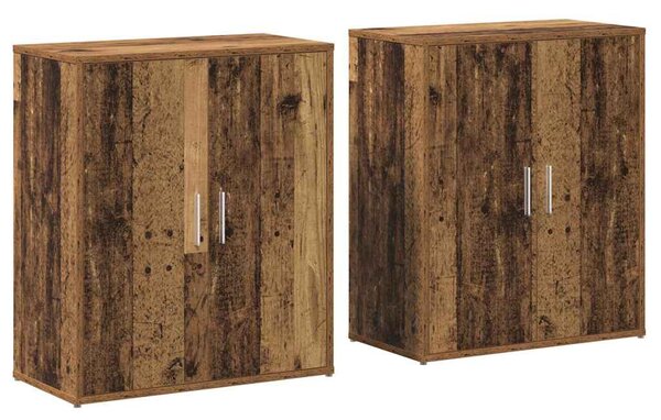 Magasfiú 2 pcs Régi fa 60 x 31 x 70 cm Faanyag