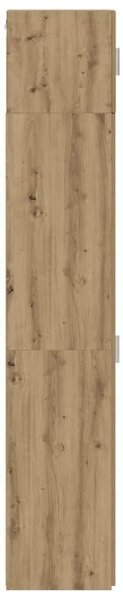 Karcsú tárolószekrény kézműves tölgy 30 x 42.5 x 225 cm Faanyag