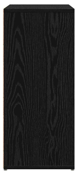 Magasfiú 2 pcs Musta tammi 60 x 31 x 70 cm Faanyag