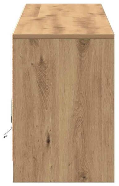 TV egységek 2 pcs Barna 180 x 34 x 50 cm Faanyag