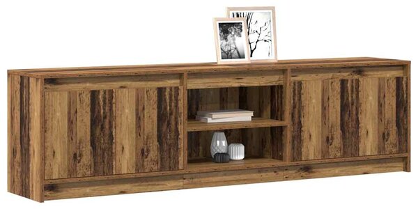 TV egységek 2 pcs Barna 180 x 34 x 50 cm Faanyag