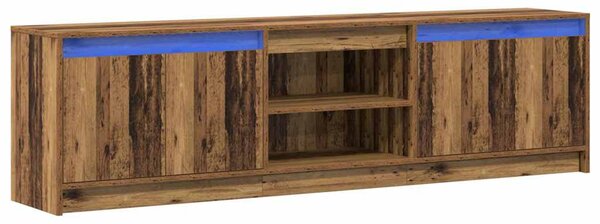 TV egységek 2 pcs Barna 180 x 34 x 50 cm Faanyag