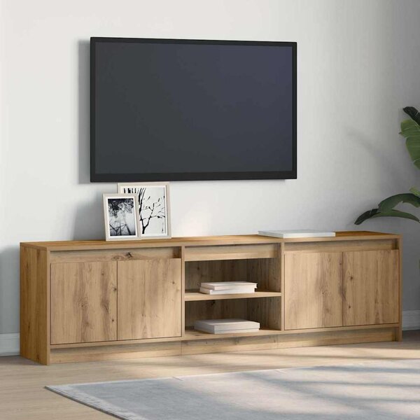 TV egységek 2 pcs Barna 180 x 34 x 50 cm Faanyag