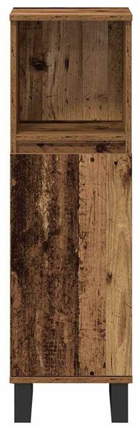 Fürdőszoba bútor szett 3 db Barna 30 x 30 x 180 cm Szerelt Fa