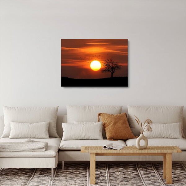 Kép - Naplemente (üvegen) (70x50 cm)