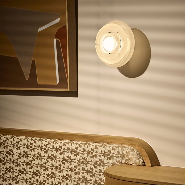 Fali Lámpa MARKET SET, Sunset, dimmable, Fehér, Nappali, Üveg, Dizájn