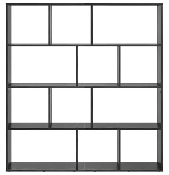 Könyvespolc Musta tammi 132 x 29 x 141.5 cm Faanyag