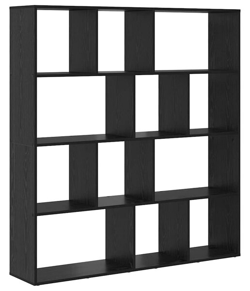 Könyvespolc Musta tammi 132 x 29 x 141.5 cm Faanyag