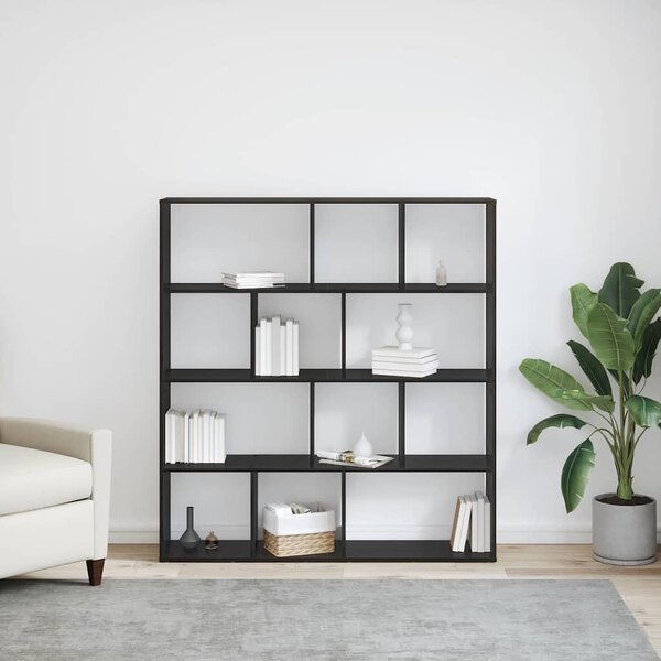 Könyvespolc Musta tammi 132 x 29 x 141.5 cm Faanyag