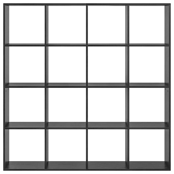 Könyvespolc Musta tammi 137.5 x 29 x 137.5 cm Faanyag