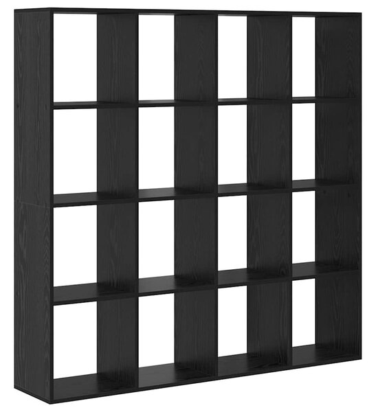 Könyvespolc Musta tammi 137.5 x 29 x 137.5 cm Faanyag