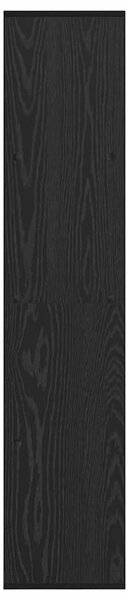 Könyvespolc Musta tammi 137.5 x 29 x 137.5 cm Faanyag