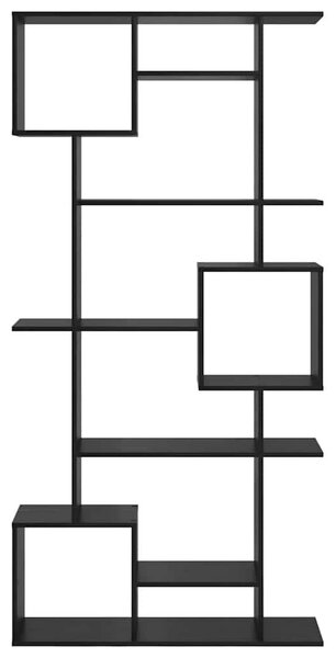 Könyvespolc Musta tammi 92 x 29 x 188 cm Faanyag