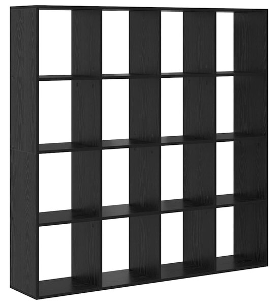 Könyvespolc Musta tammi 137.5 x 29 x 137.5 cm Faanyag